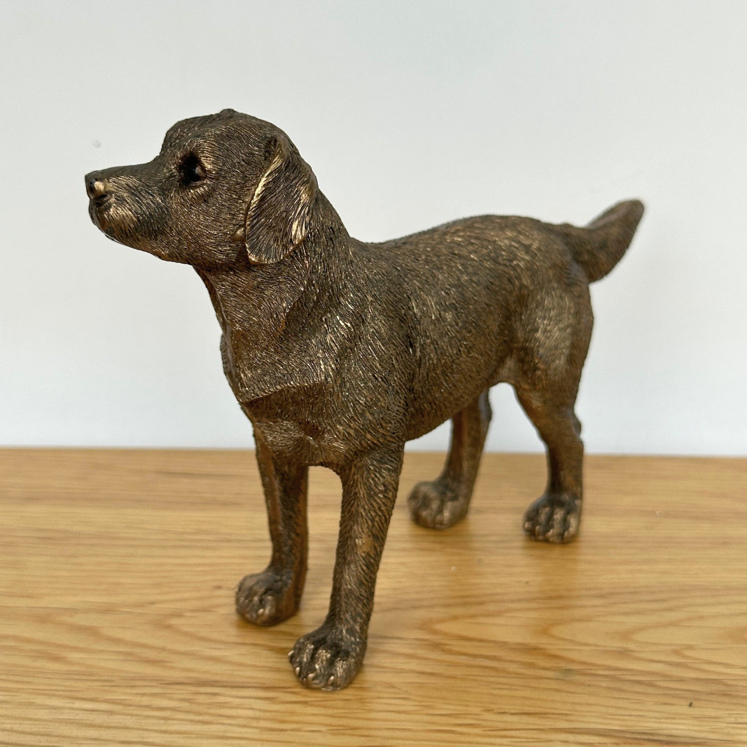 Labrador Dog figurine, Leonardo Reflections Bronzed, gift boxed