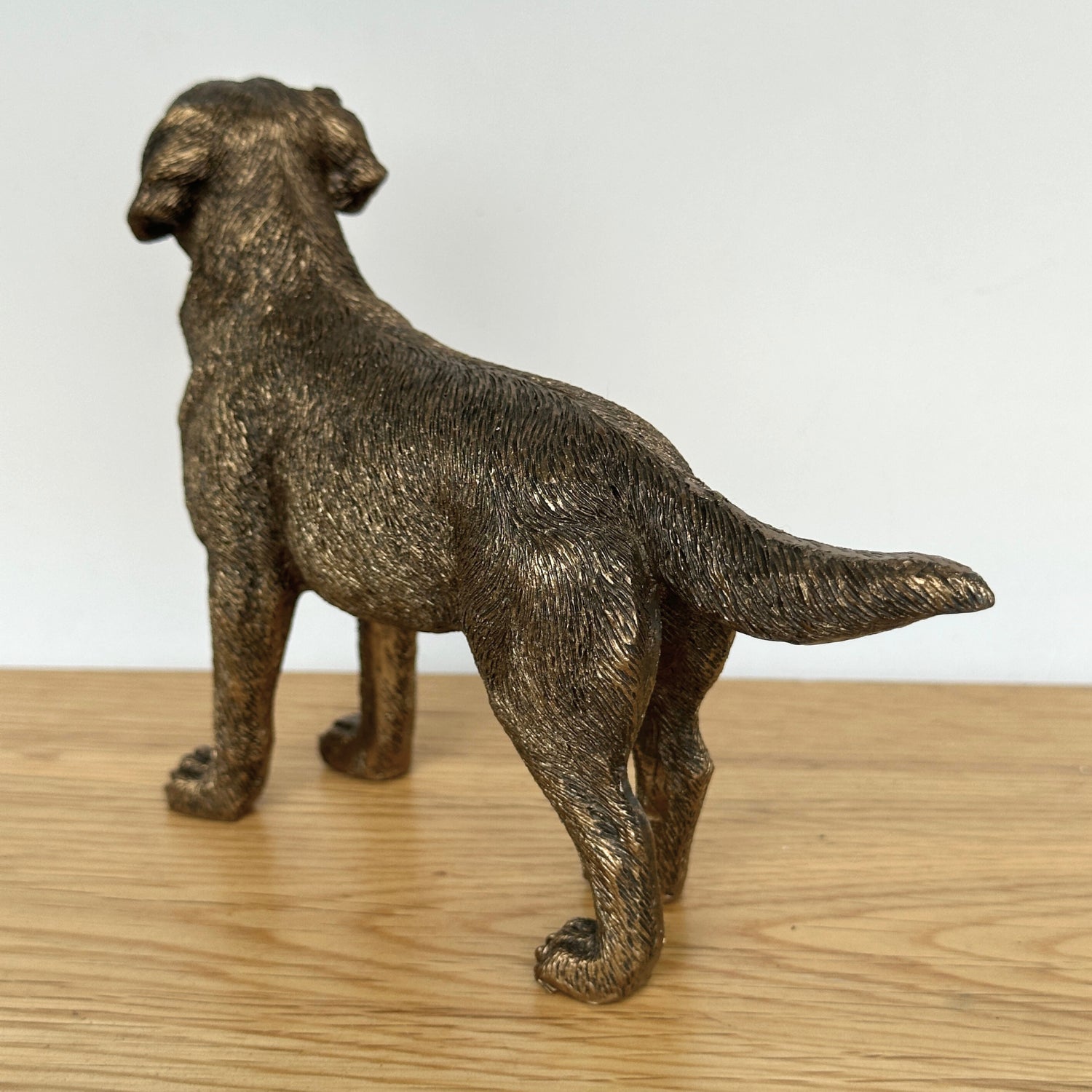 Labrador Dog figurine, Leonardo Reflections Bronzed, gift boxed