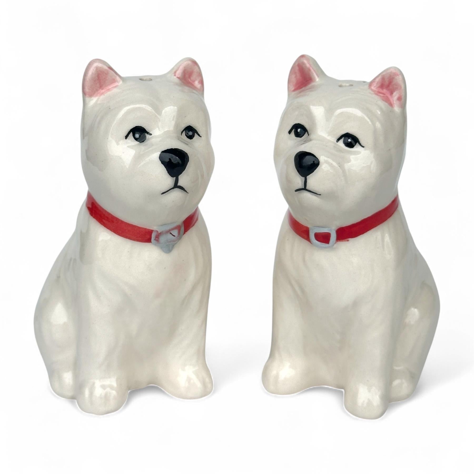 West Highland Terrier Ceramic Salt & Pepper Shaker Set