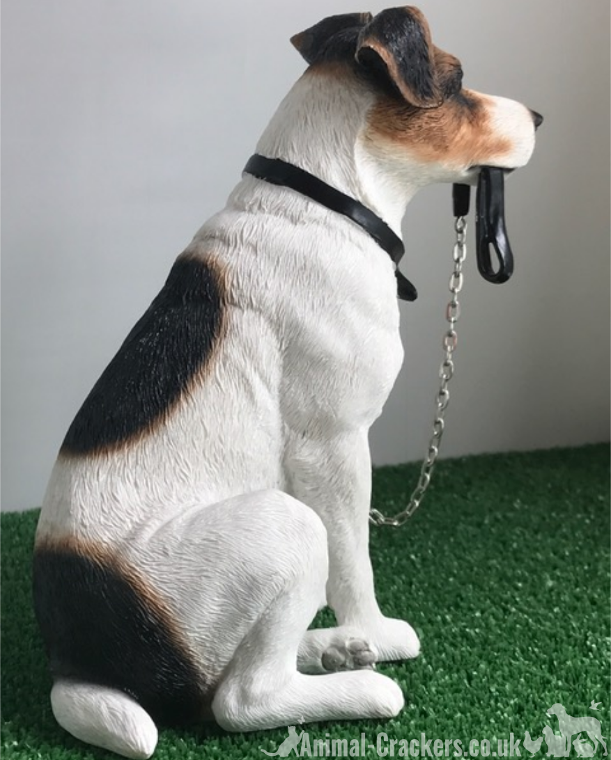 Jack Russell ornament figurine quality lifelike Leonardo. Gift boxed