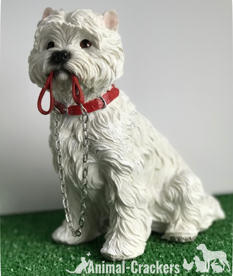 West Highland Terrier Westie ornament quality Leonardo Walkies figurine, boxed