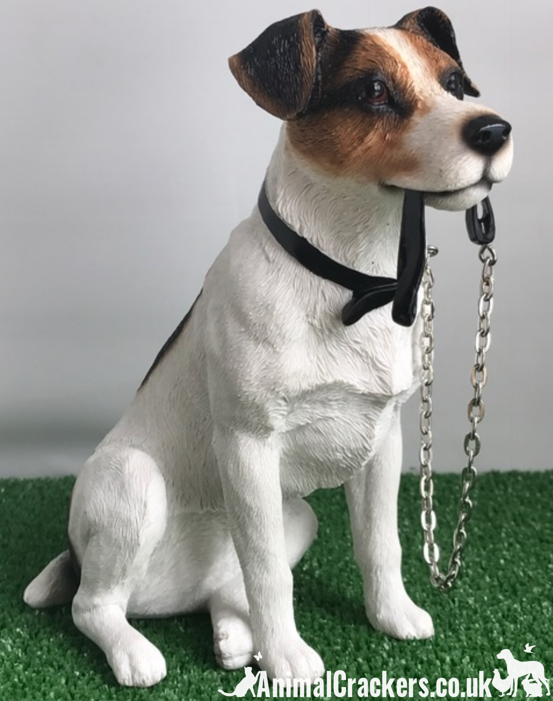 Jack Russell ornament figurine quality lifelike Leonardo. Gift boxed