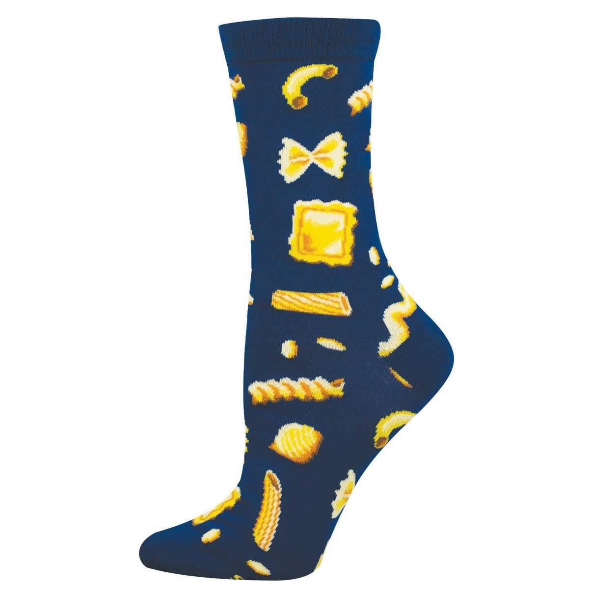 Hasta La Pasta - Bamboo - Navy S/M (6 Pack)