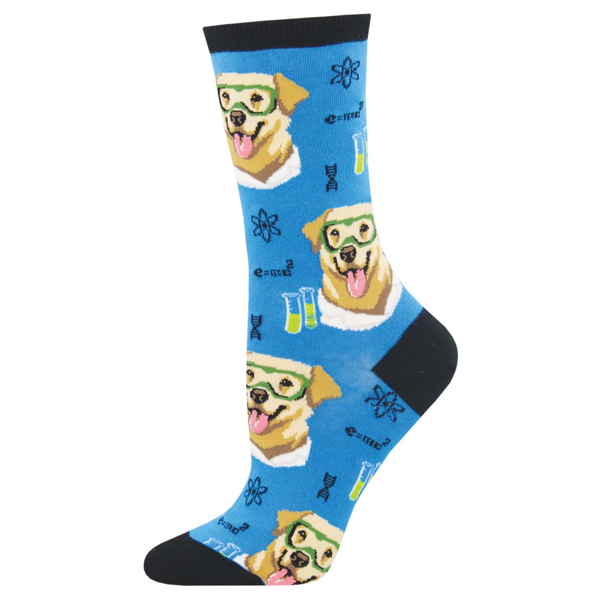 Socksmith Science Lab 6 Pack - Cotton Crew Socks