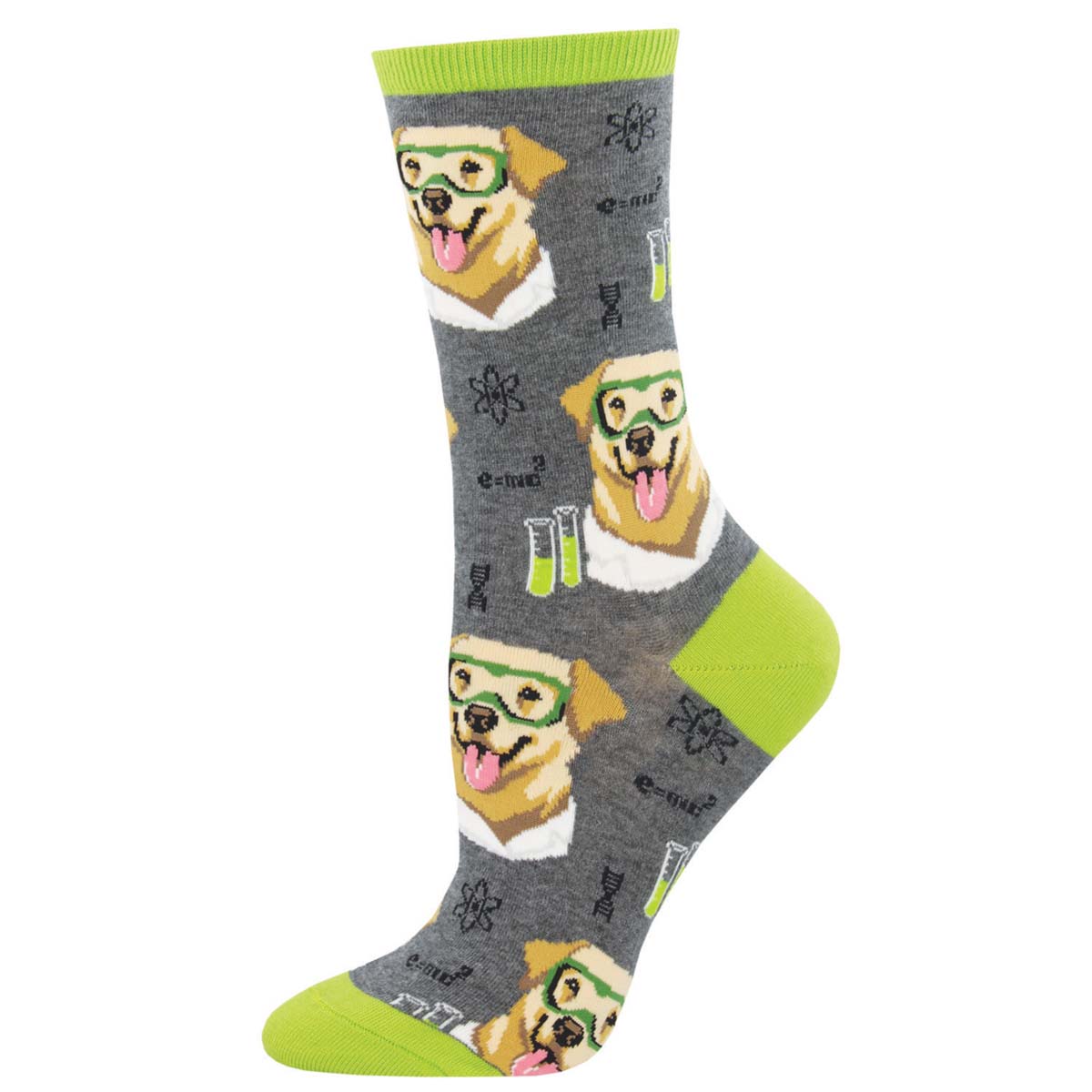 Socksmith Science Lab 6 Pack - Cotton Crew Socks