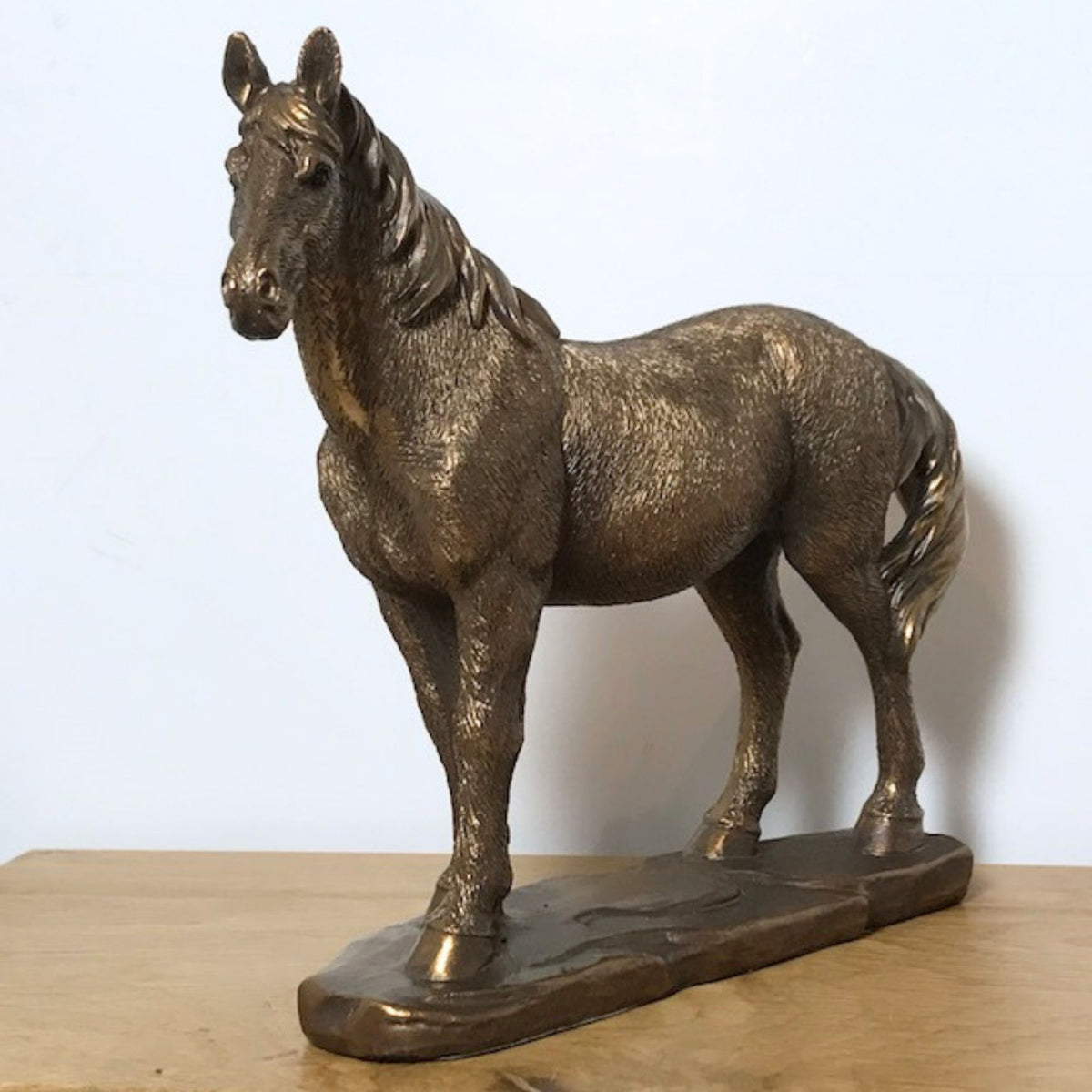 Horse figurine, Leonardo Reflections Bronzed Rage, Gift Boxed