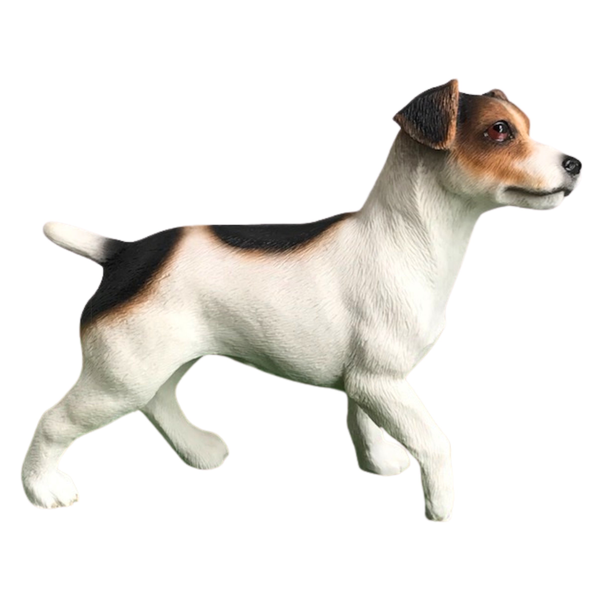 Jack Russell ornament, quality lifelike figurine Leonardo range 15cm. Gift boxed