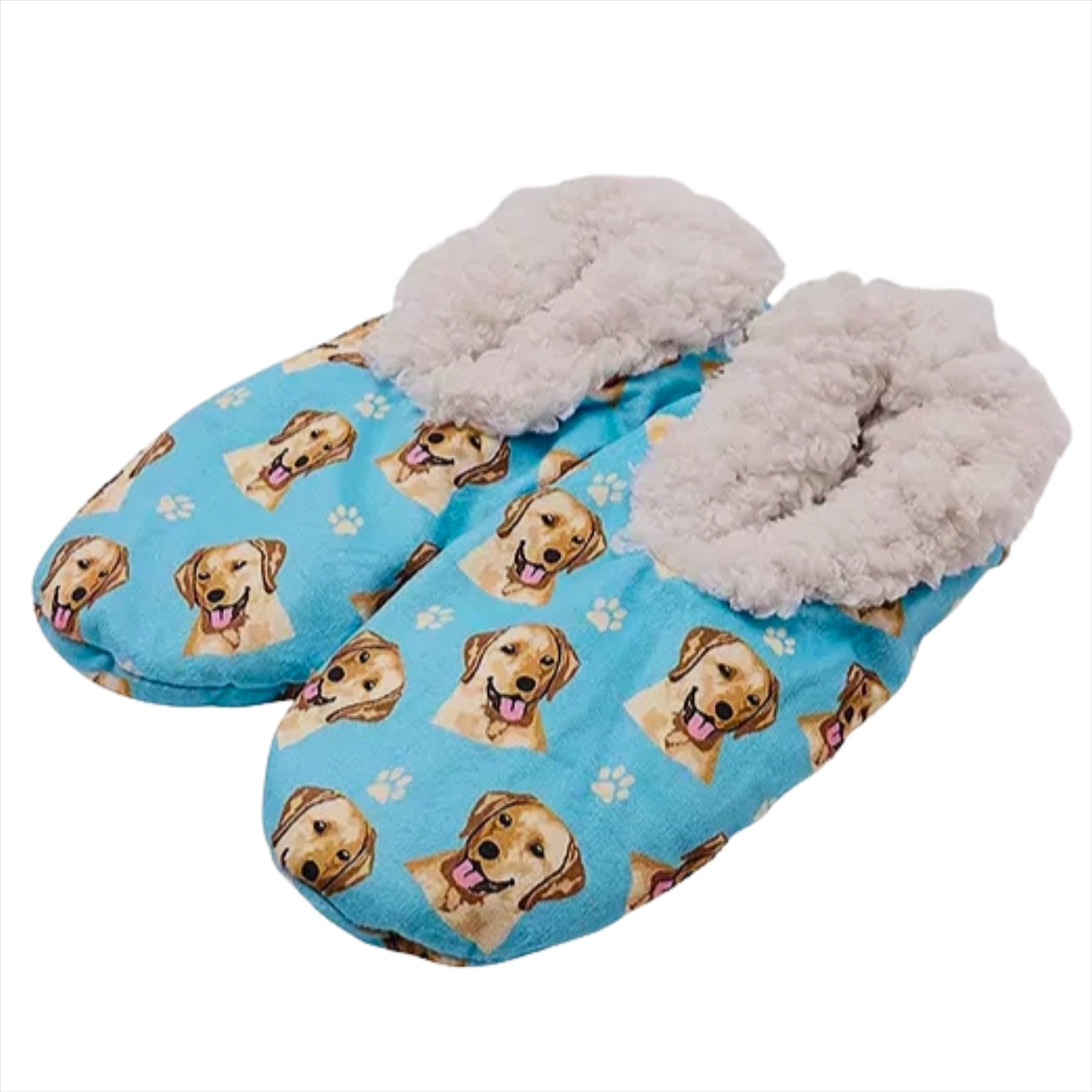 'Comfies' Labrador design super comfortable washable non slip Slippers