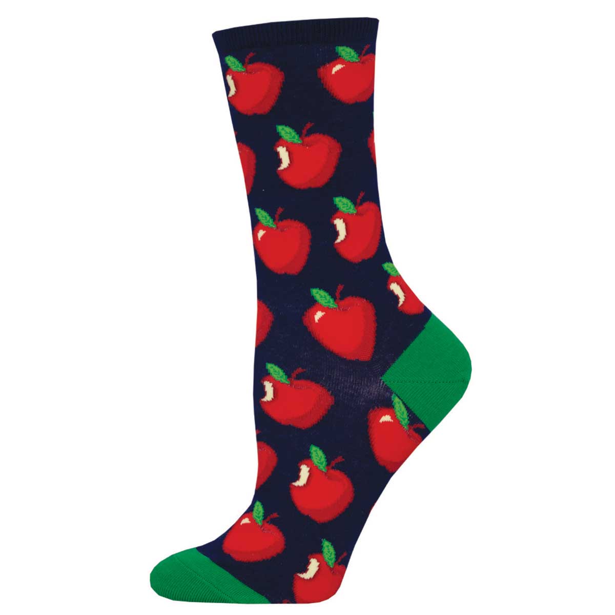Socksmith Apple Of My Eye 6 Pack - Cotton Crew Socks