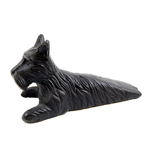 Cast iron Scottish Terrier door wedge /door stop