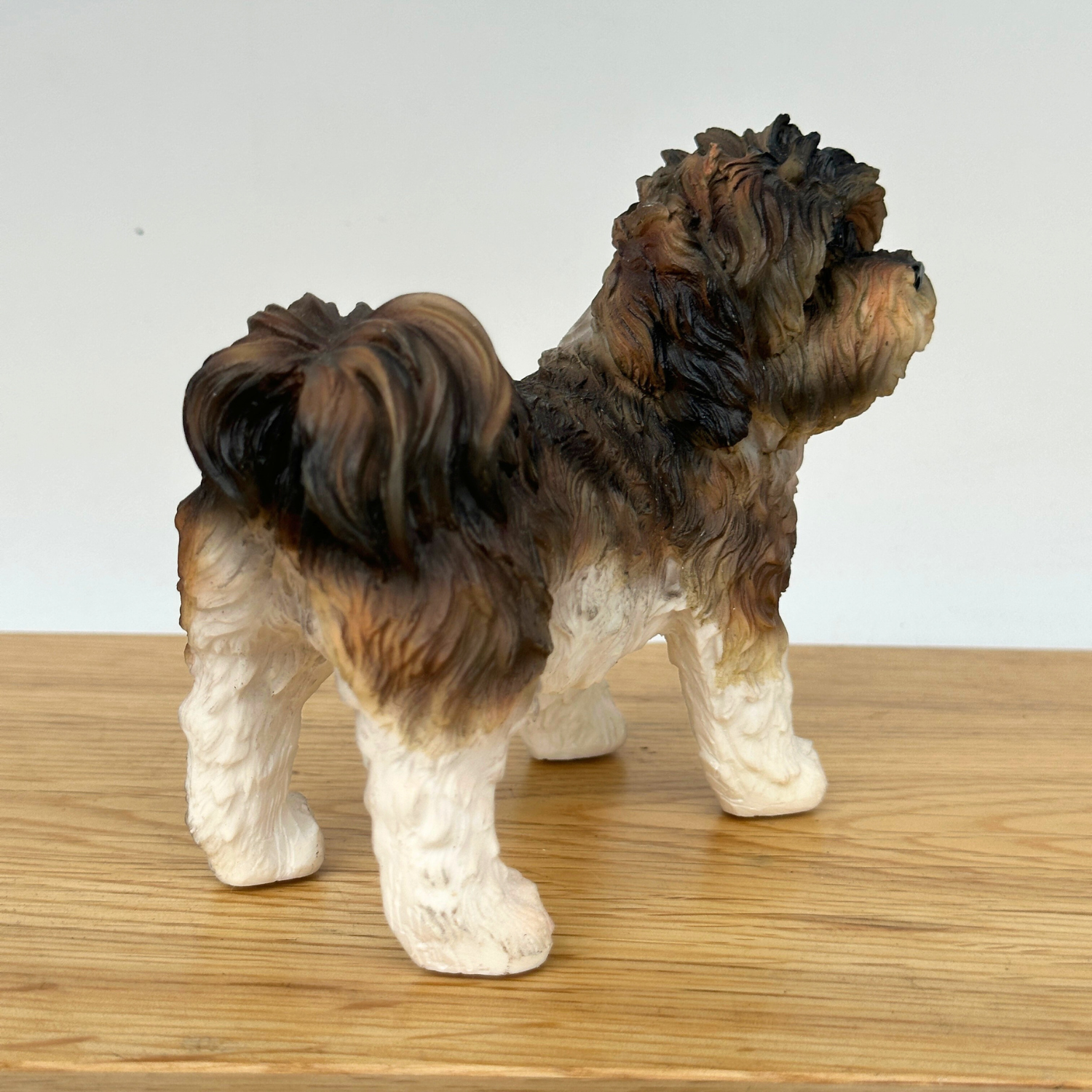 Brown Shih Tzu ornament figurine quality realistic Leonardo range. Gift boxed.