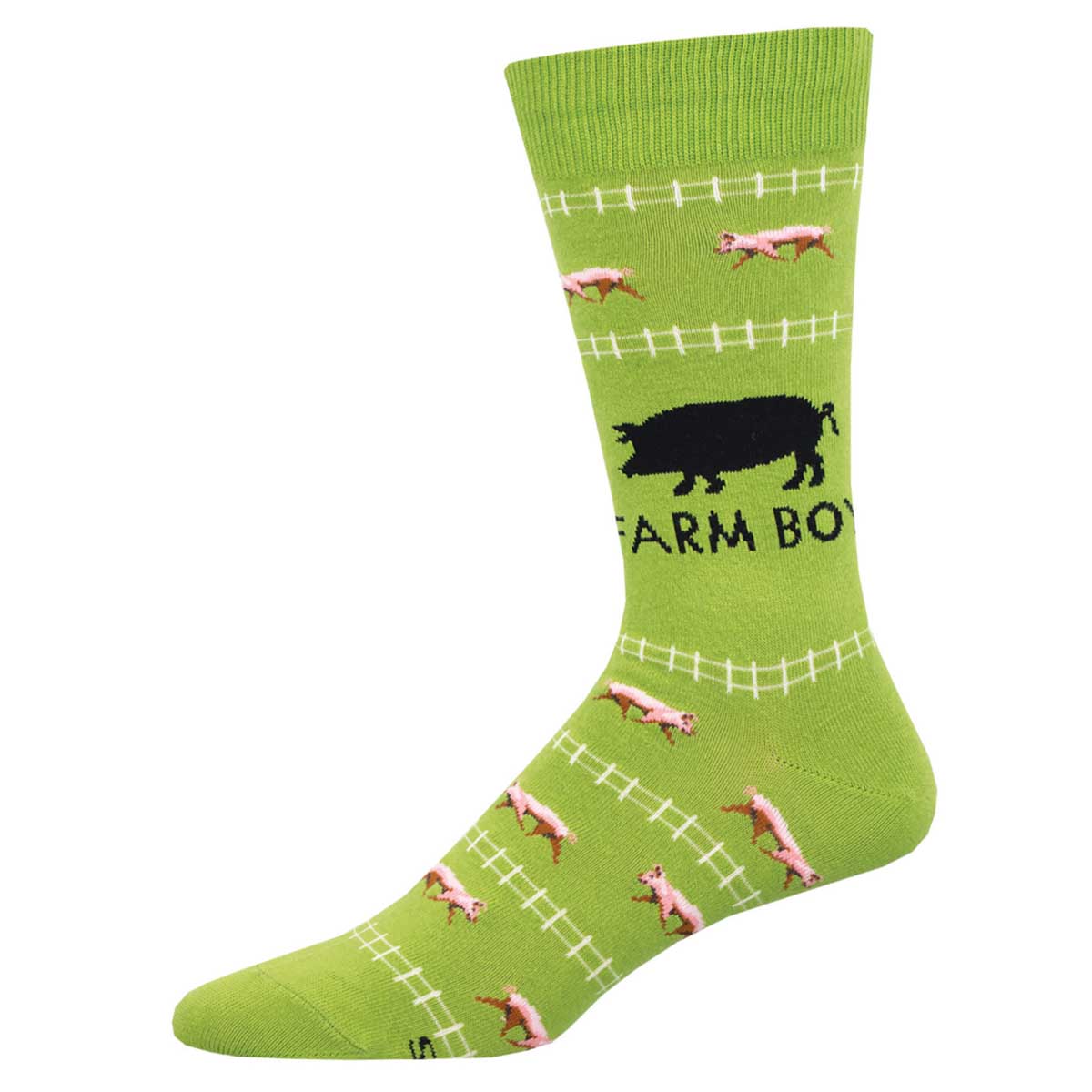 Socksmith Farm Boy 6 Pack - Cotton Crew Socks