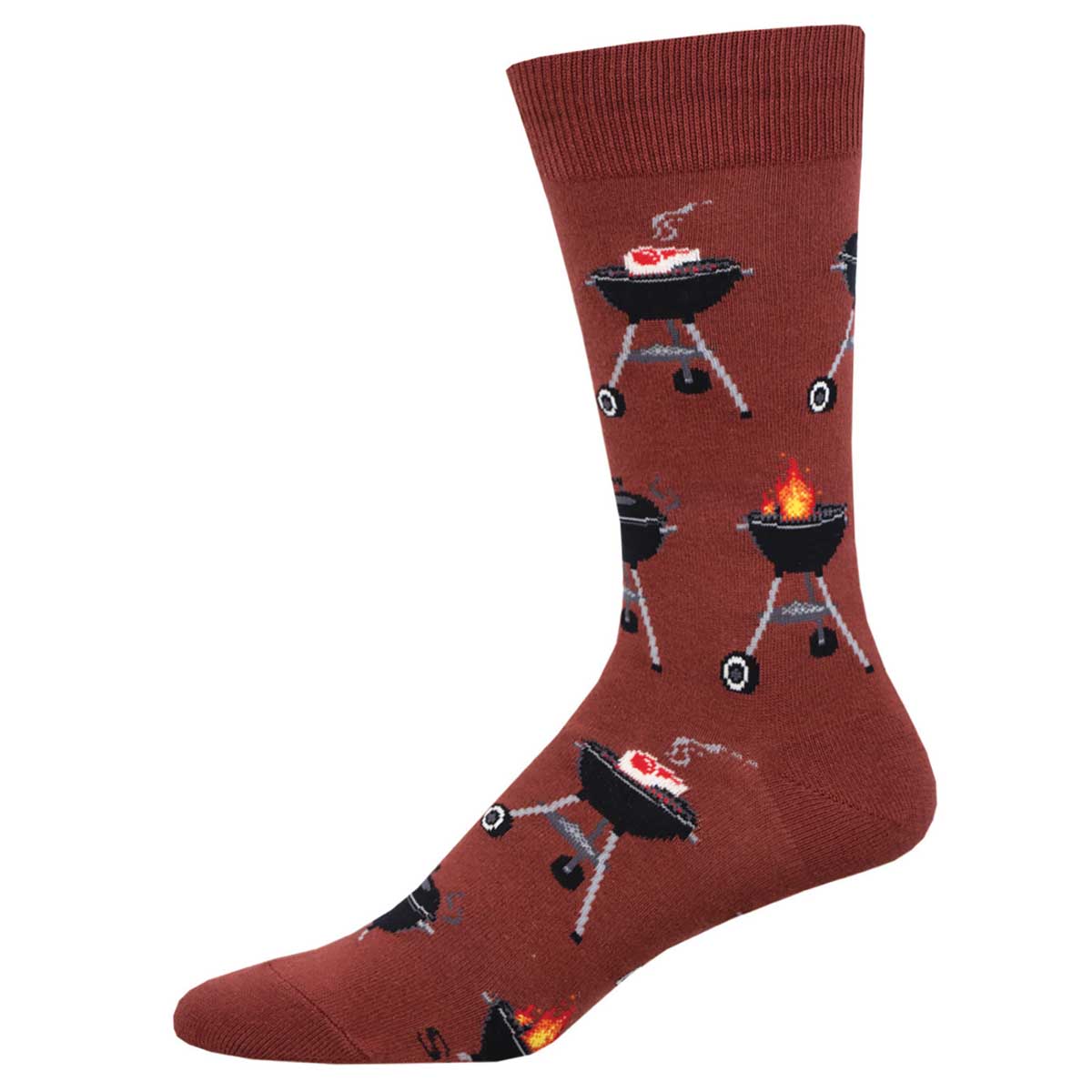 Socksmith Fired Up  6 Pack - Cotton Crew Socks