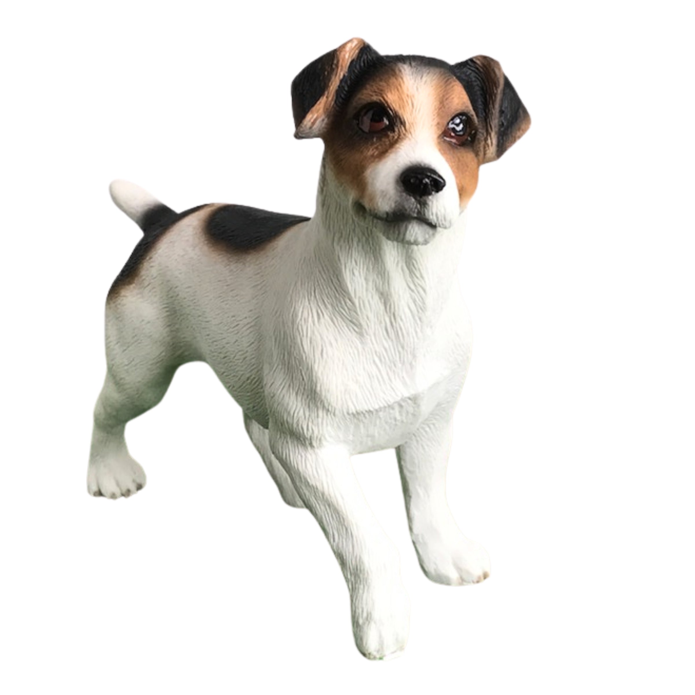 Jack Russell ornament, quality lifelike figurine Leonardo range 15cm. Gift boxed