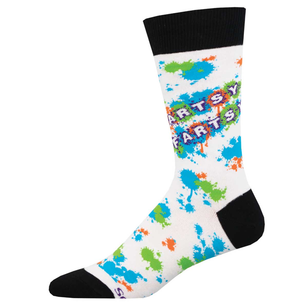 Socksmith Artsy Fartsy 6 Pack - Cotton Crew Socks