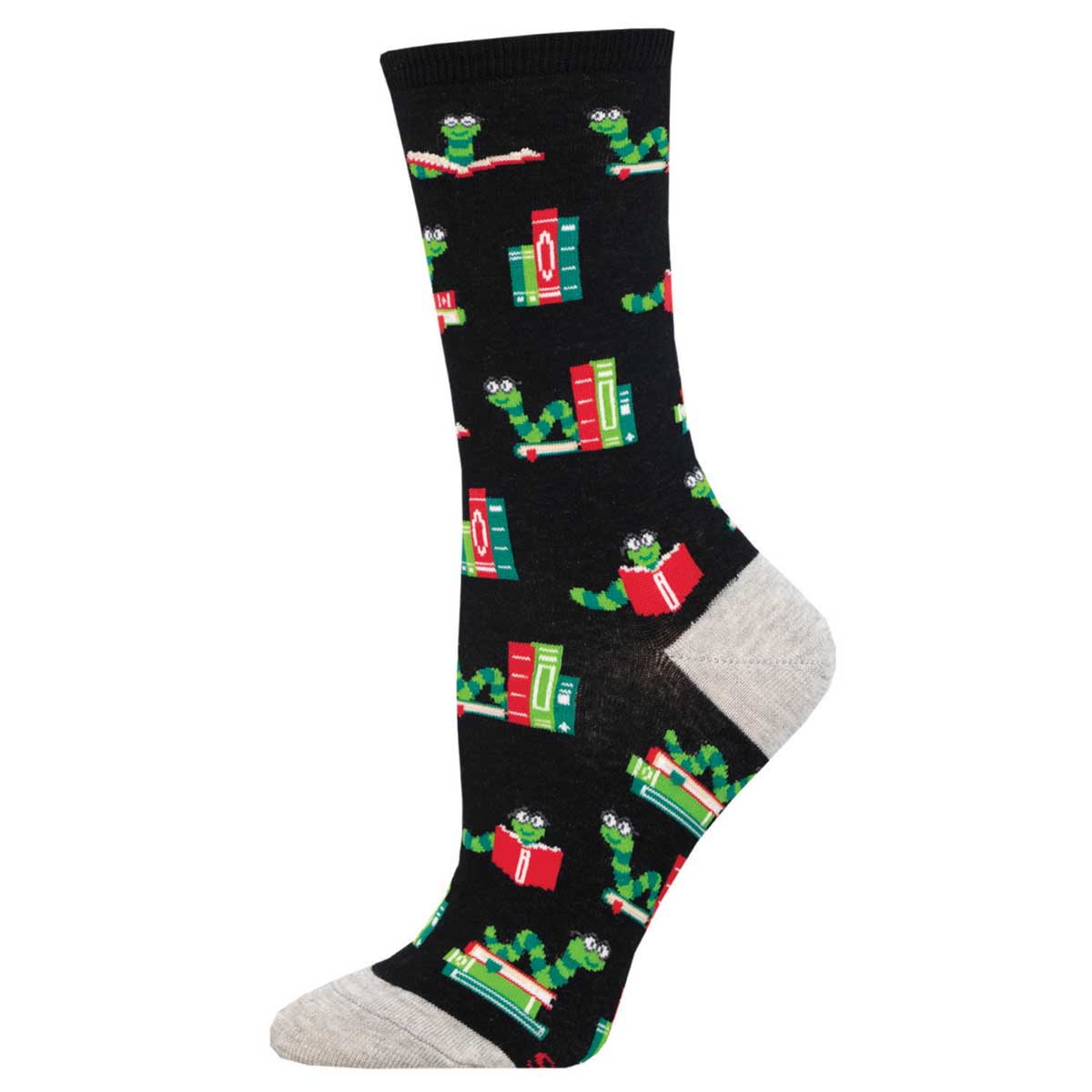 Socksmith Bookworm 6 pack - Cotton Crew Socks