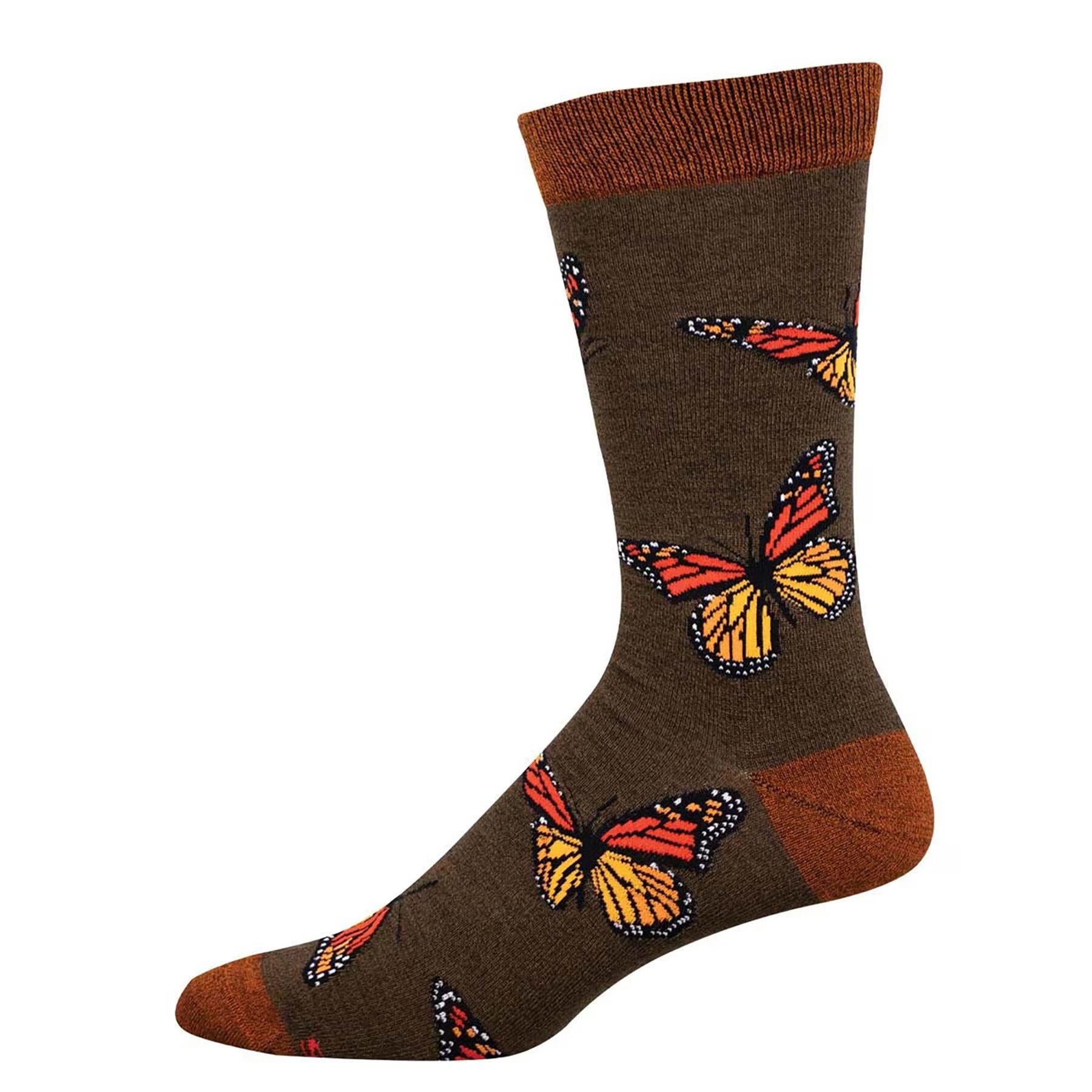 Monarchy - Bamboo - Brown Heather / L/XL (6 Pack)