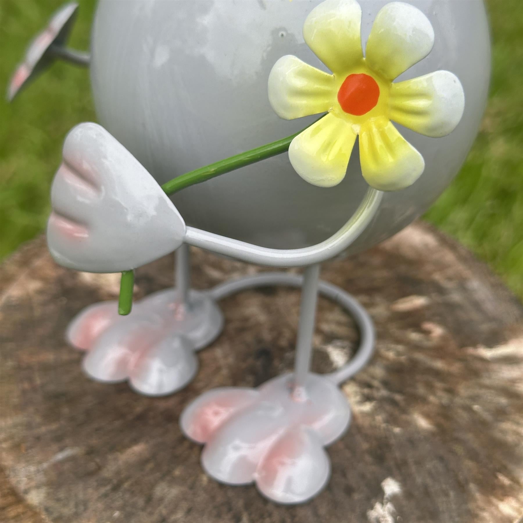Bright Eyes metal Cat garden ornament, Brighy Eyes range by Lesser & Pavey