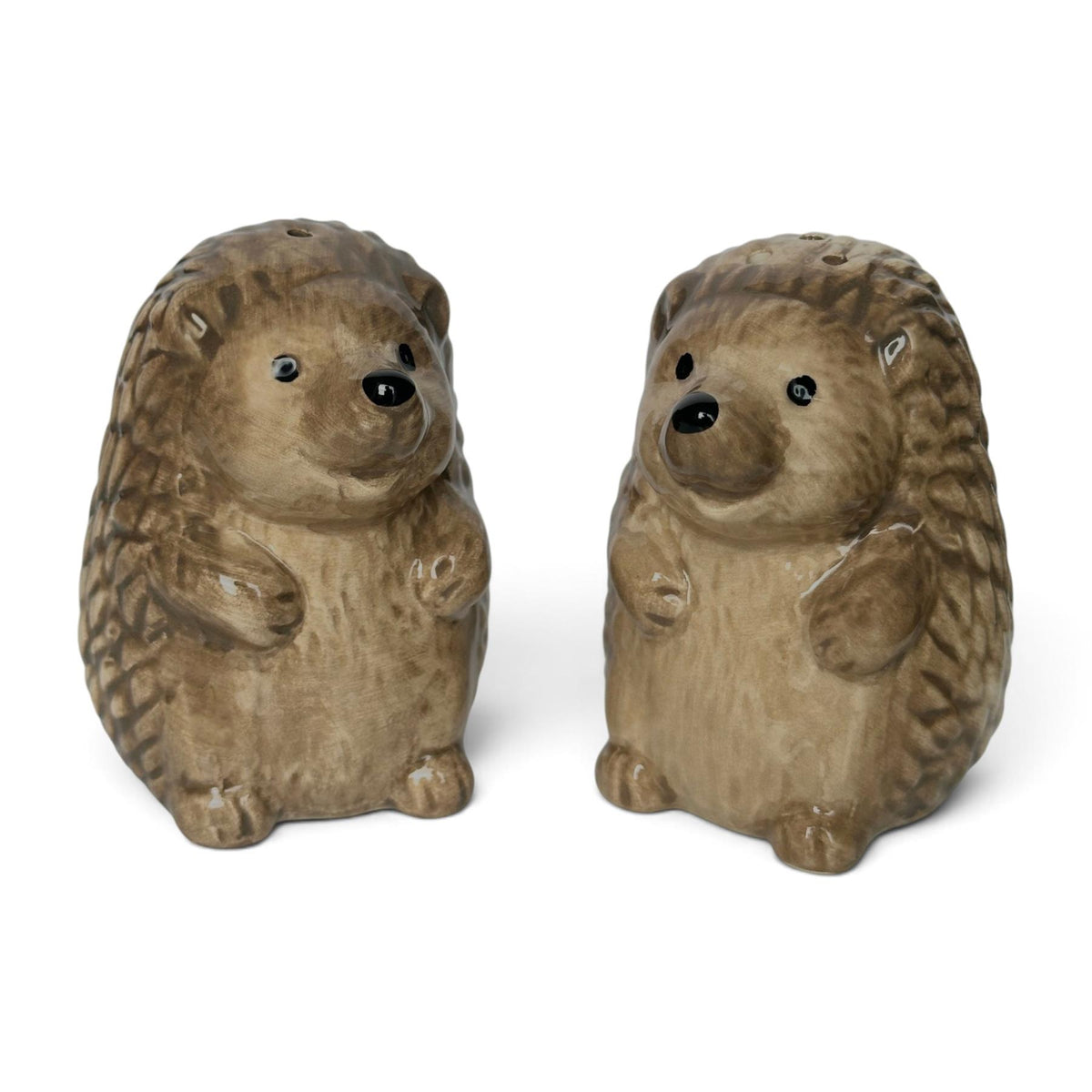 Hedgehogs design ceramic Salt & Pepper shaker set, gift boxed