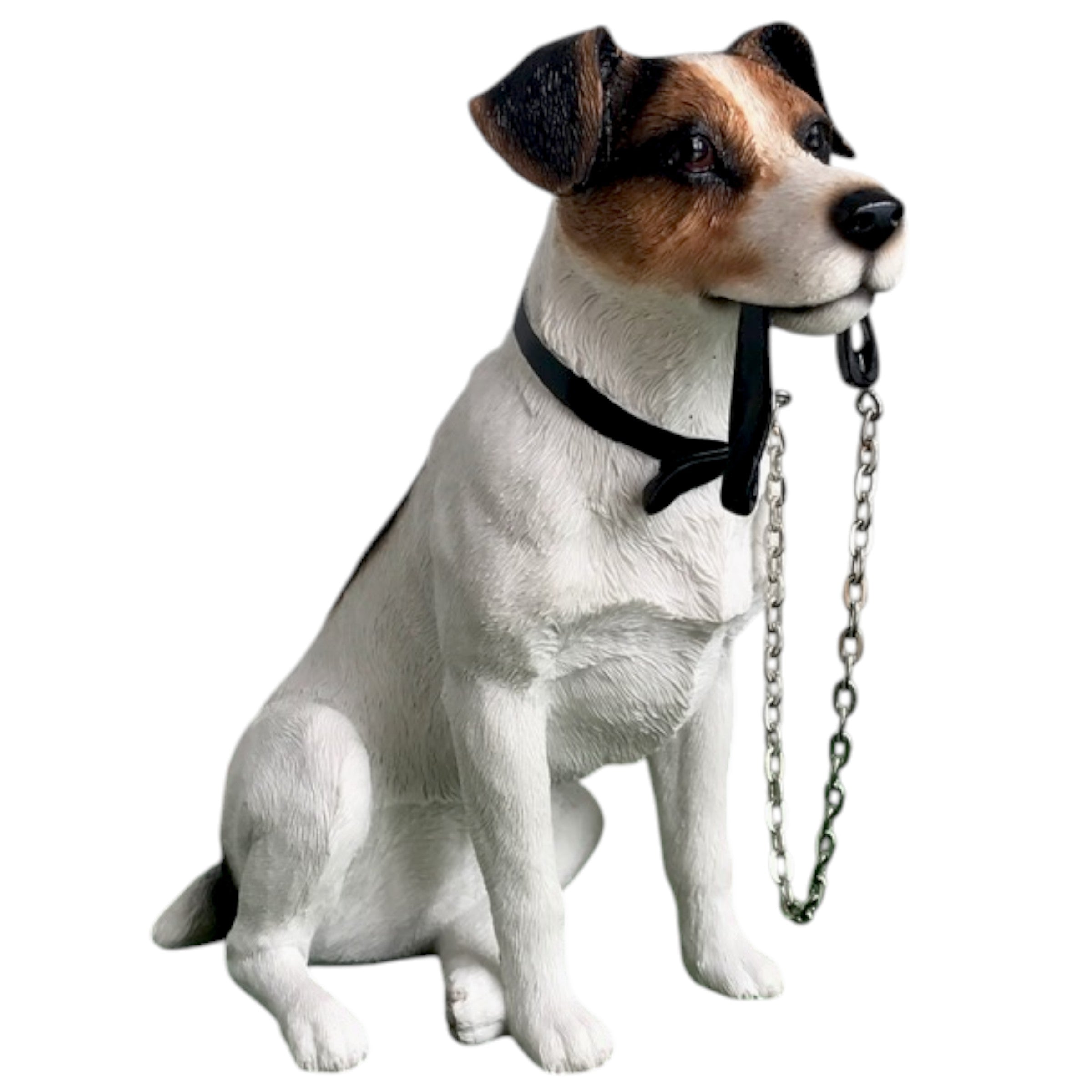 Jack Russell ornament figurine quality lifelike Leonardo. Gift boxed