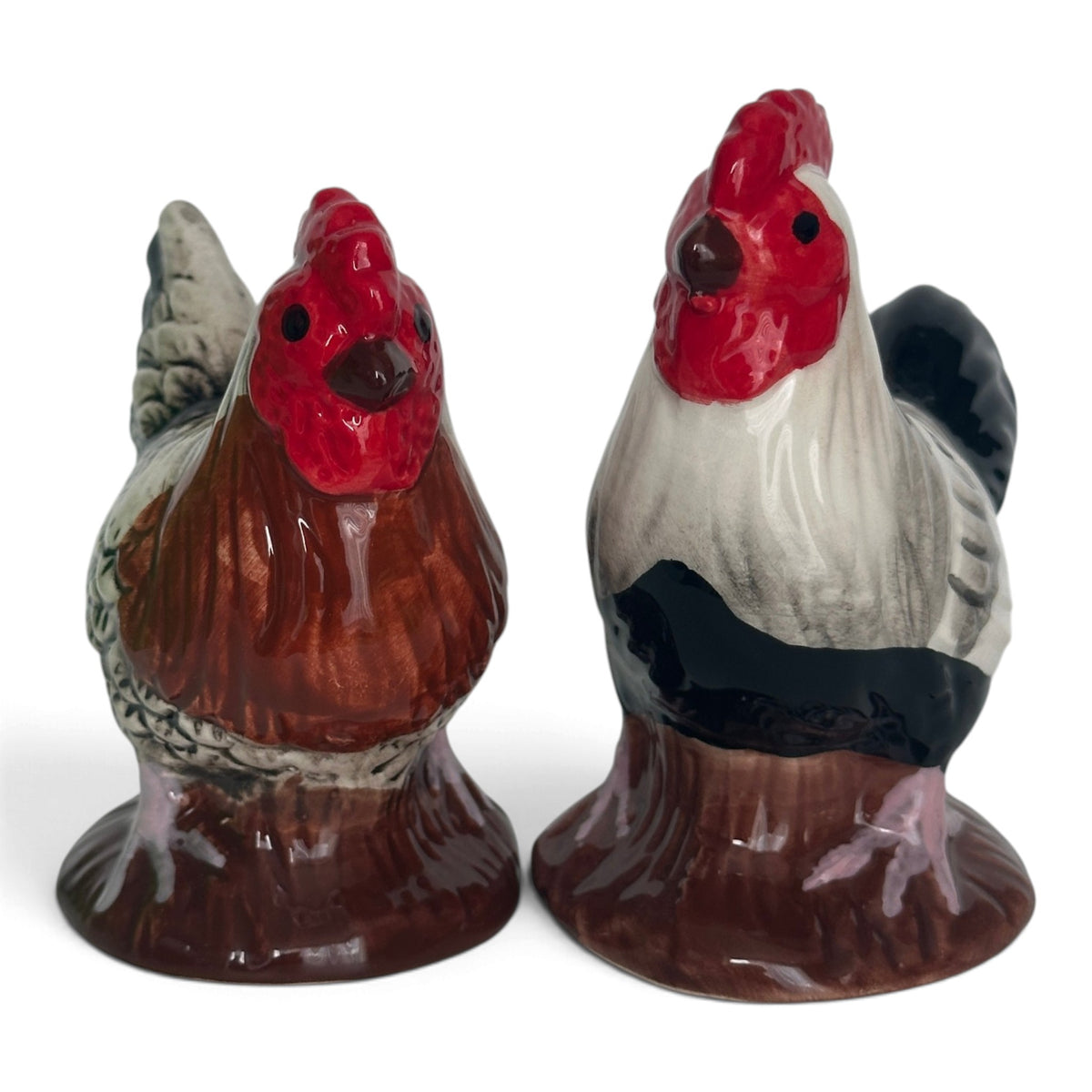 Chickens Design Ceramic Salt & Pepper Shaker Set, Gift Boxed
