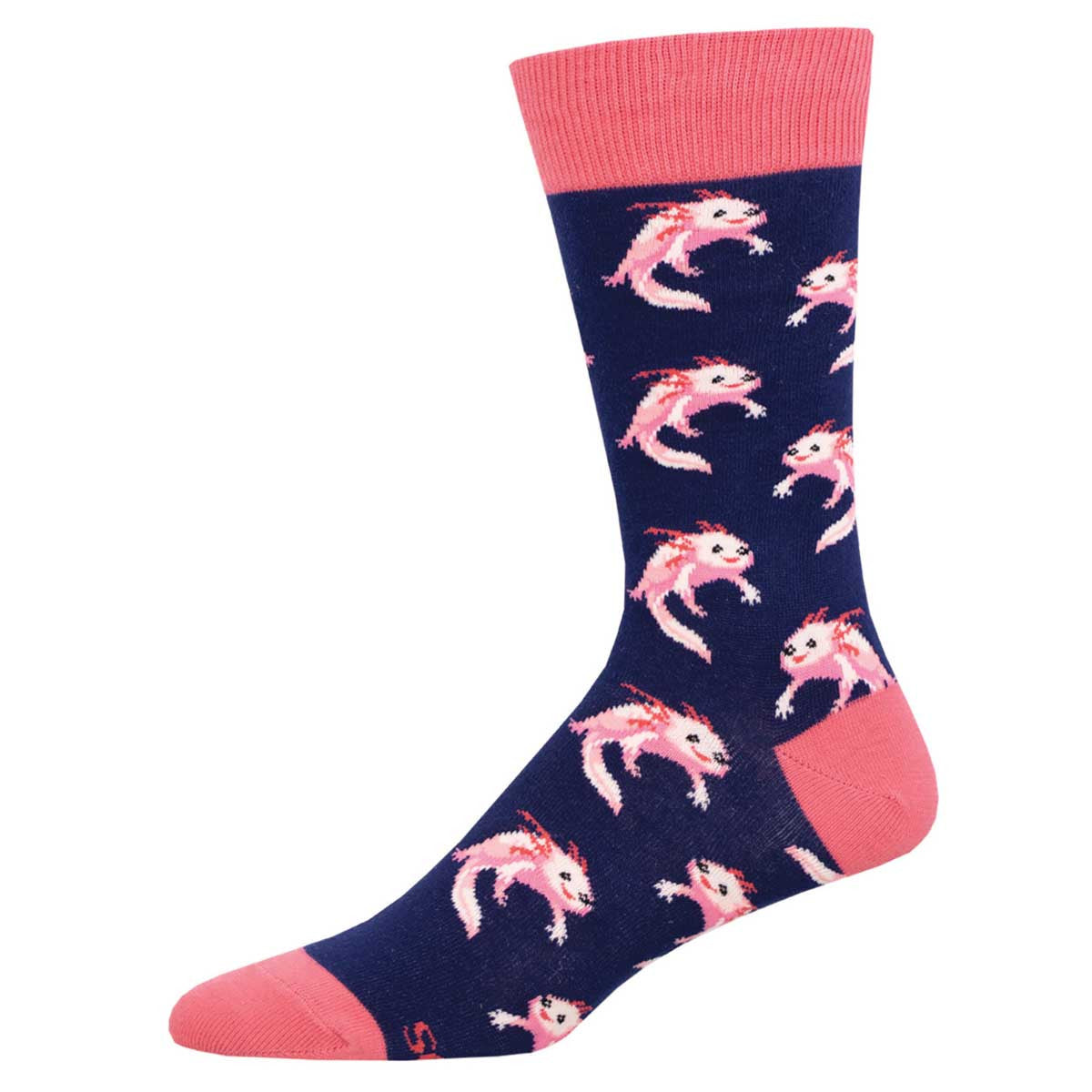 Socksmith Axolotl 6 Pack - Cotton Crew Socks