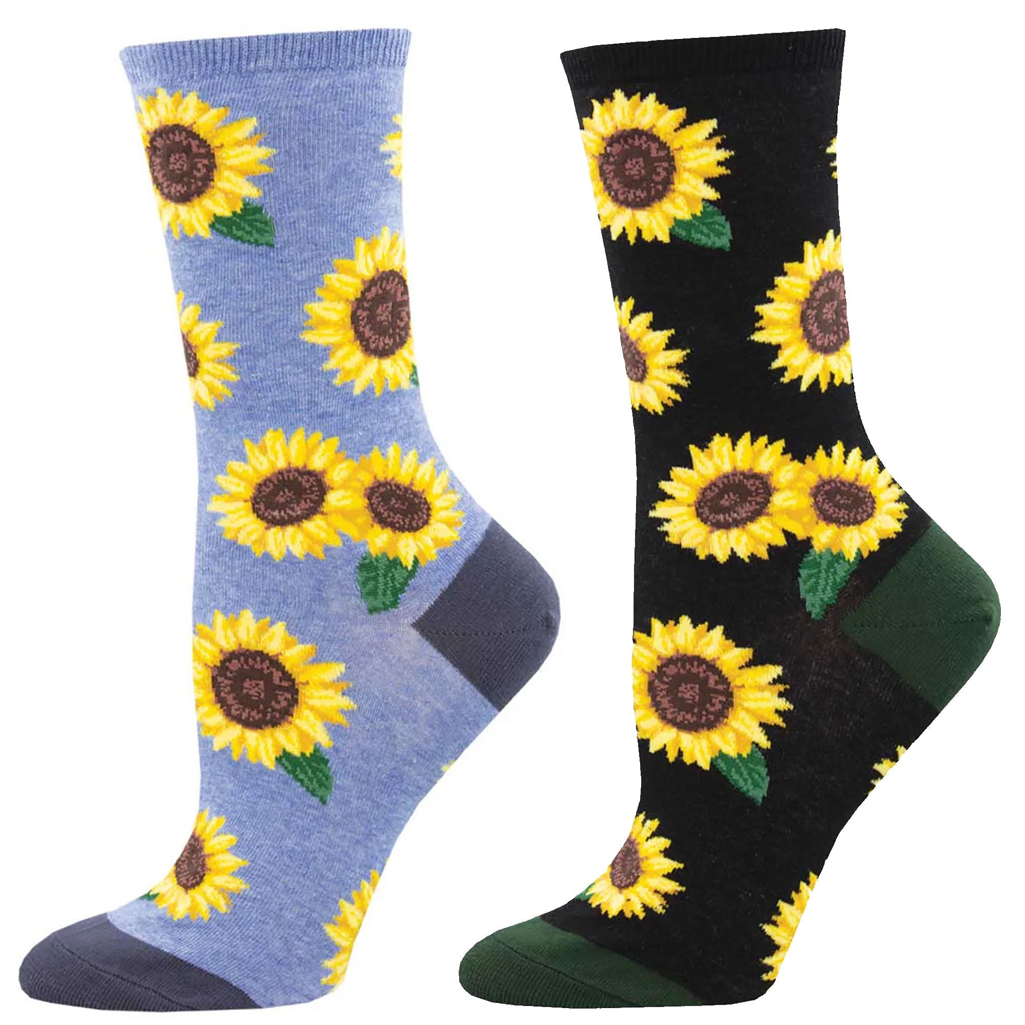 Socksmith More Blooming Socks 6 Pack - Cotton Crew Socks