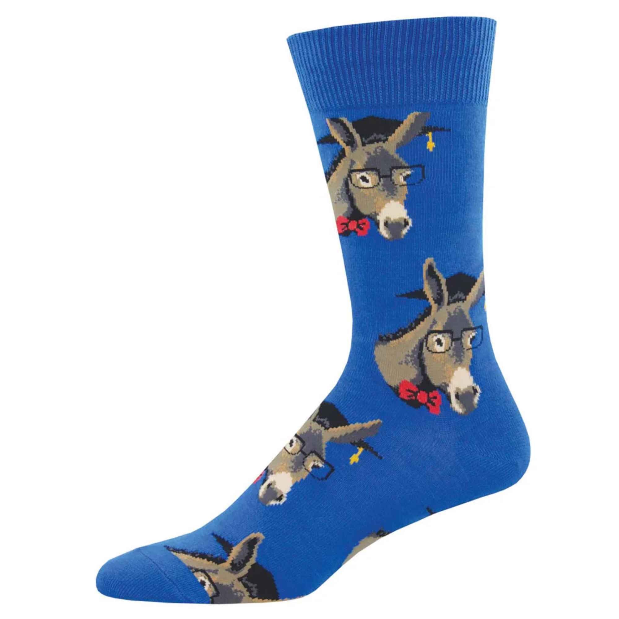 Socksmith Smart Ass 6 Pack - Cotton Crew Socks