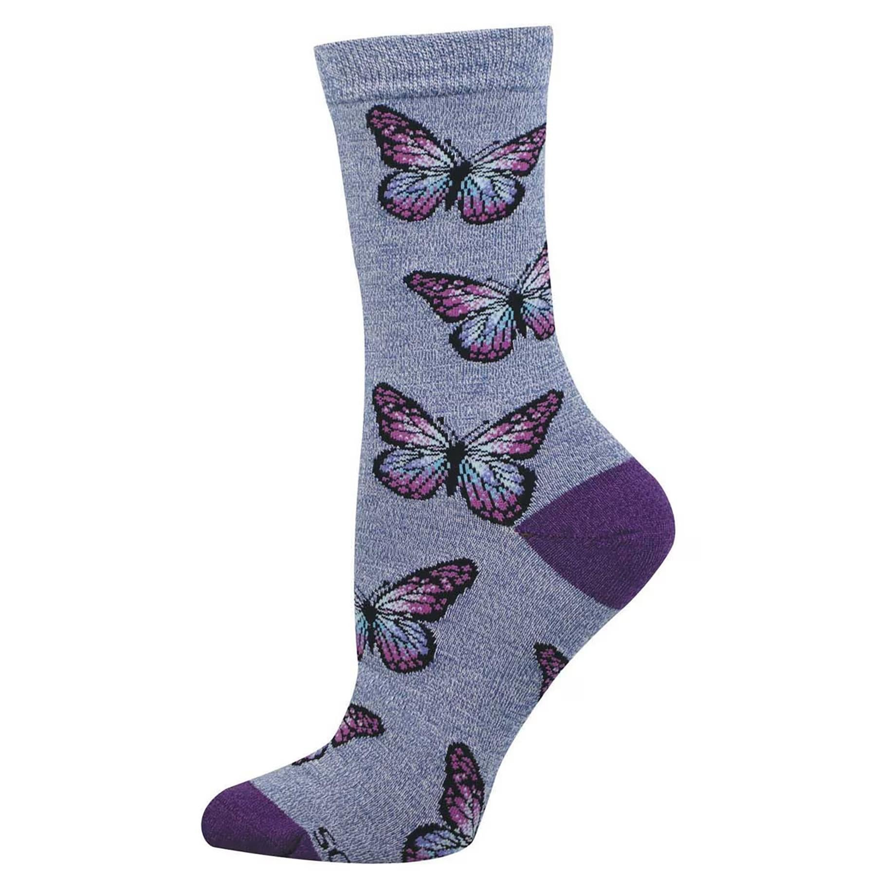 Wonderful Wings - Bamboo - Purple Heather / S/M