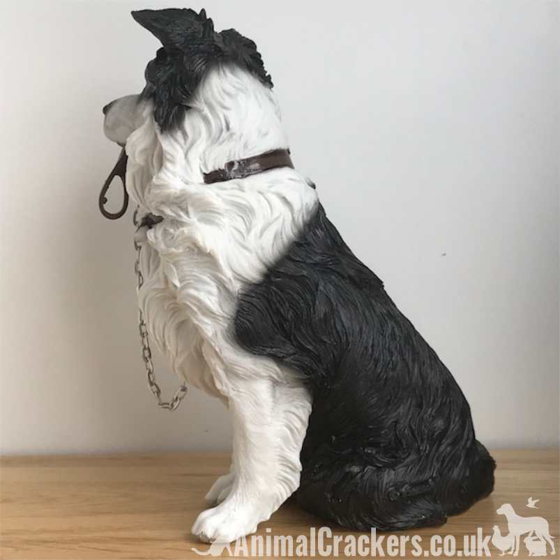 Border Collie Sheepdog Lassie ornament sculpture figurine Leonardo, boxed