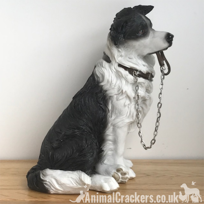 Border Collie Sheepdog Lassie ornament sculpture figurine Leonardo, boxed