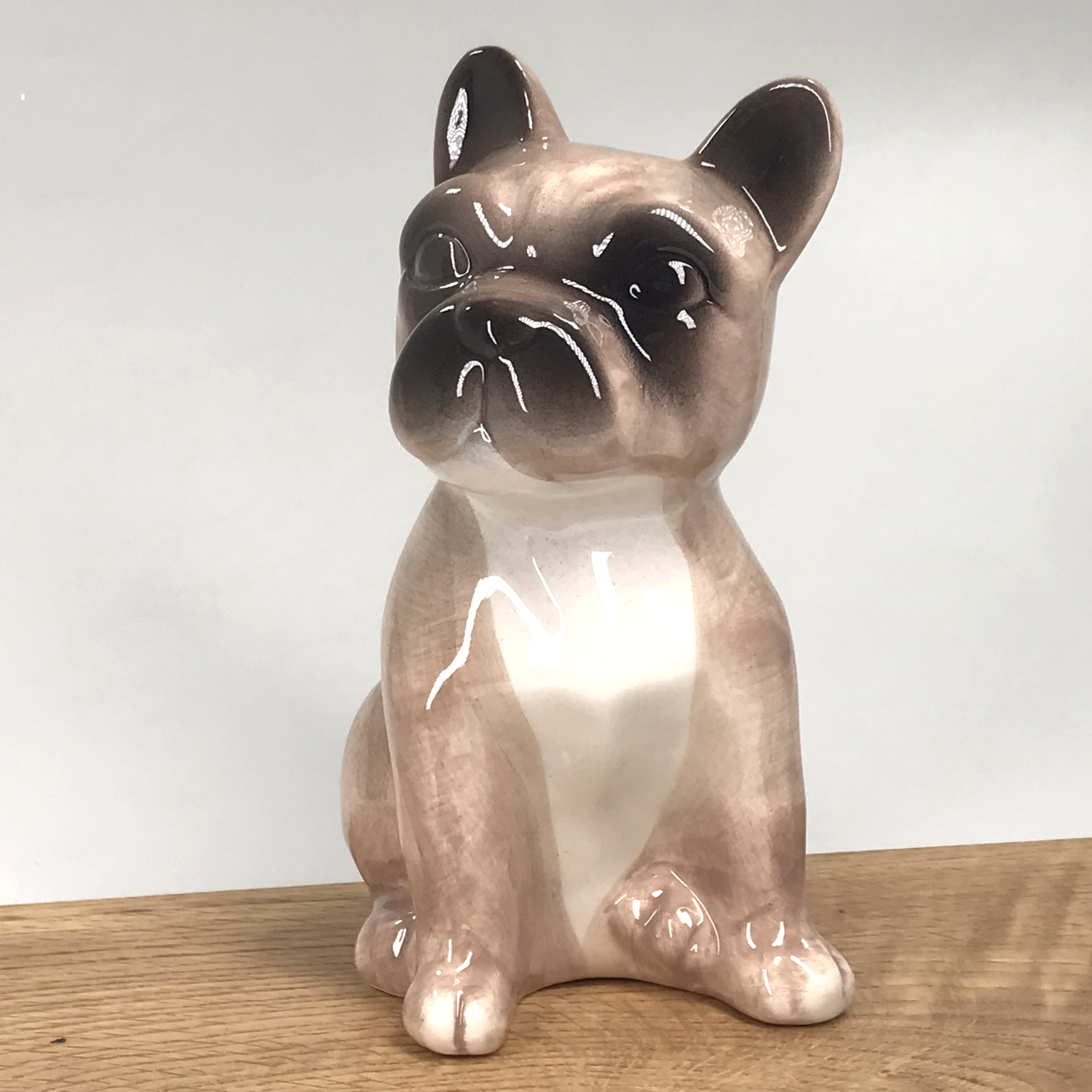 French Bulldog ceramic Money Box piggy bank by Lesser & Pavey, boxed