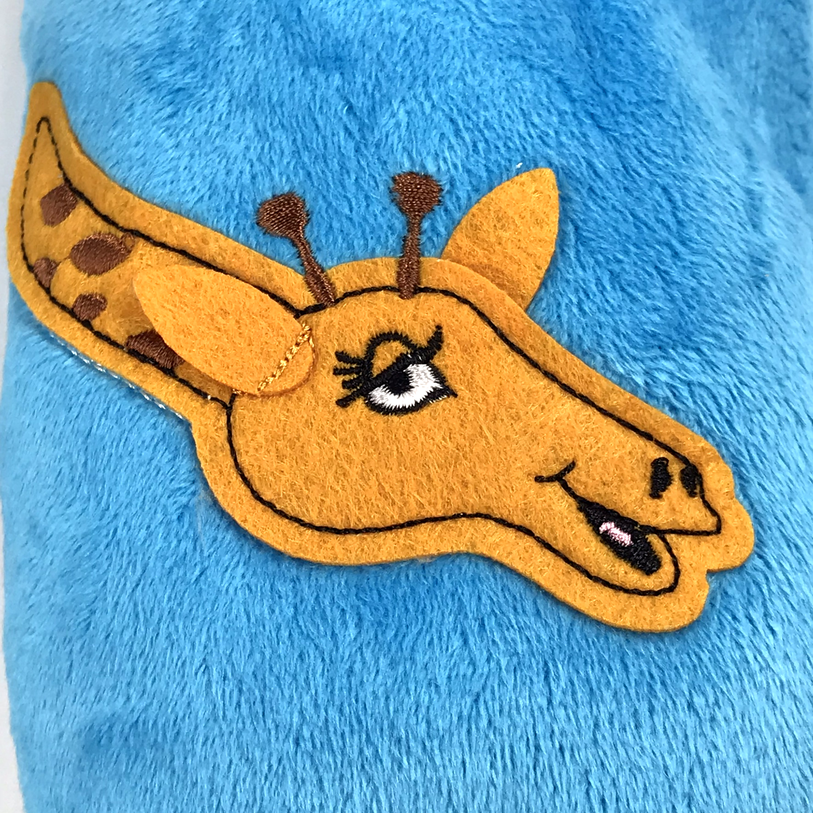 Ladies Snoozies Pairables Giraffe design cosy washable non-slip Slippers Safari lover gift stocking filler